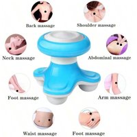 2026 Portable Mini 3D Triangular Massager, Portable Full Body Relief For Back, Legs, And Shoulders Battery(Batteries not includ)