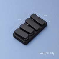 New zinc alloy EDC piano key press decompression seesaw metal block push card pop coin personalized hand toy