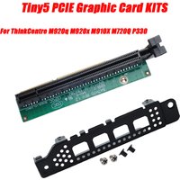 New OEM Expansion Graphic Card Tiny5 PCIE16 For Lenovo ThinkCentre M920q M920x M910X M720Q ThinkStation P330 With Bezel