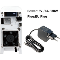Biały miner ASIC Gamma 601 1.2TH/s z chipem BM1370, domowa maszyna do solo kopania kryptowalut, cicha, bezszczotkowy wentylator chłodzący, wyświetlacz OLED. | Bezpośrednia wysyłka z magazynu w
