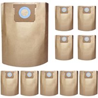 3 10PCS DXVA19-4101 DXVA19-4102 Shop Vac Bags for DeWalt 6-16 Gallon Wet Dry Vacuum DXV12P DXV14P DXV16P Vacmaster VHBM Dust Bag