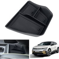 RUIYA for Megane E-Tech 2022-2025 Car Central Console Storage Container Auto Interior Renault Megane E-Tech Accessories 2025