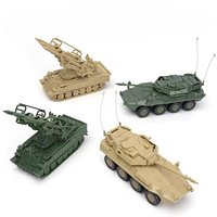 1/72 Centaur Destroyer Sam 6 Air Defense Missile Launcher 4D Assembly Simulation No Glue Model