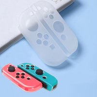 Transparente Bling-Hülle, Schutzhülle für Nintendo Switch 2/NS Oled Joy-Con Controller, glitzernd, matt, TPU, weicher Schutz