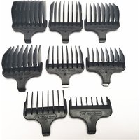 8X Clipper Comb #1- #8,1/8"-1",3-25mm Replace For Wahl T-Blade 9888 9888L 9893 9893L 9894 9984 SS2L 9653 9864L 9876L 9880 9886