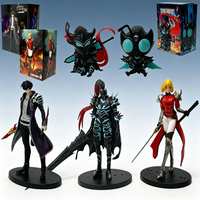 21cm Solo Level Up Shadow Monarch Anime Figure Cha Hae-In Action Figure Q Version Igris/Beru Figurine PVC Collection Toys Gift