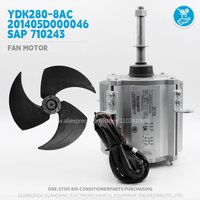 New DC Fan Motor Assembly YDK280-8AC SAP 710243 for York Outdoor Unit 3-phase air conditioner parts 280W 380V 50Hz 722r/min