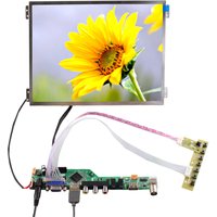 VGA AV LCD Controller Board With 10.4inch 1024x768 1000nit OutDoor LCD Screen