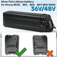 AliExpress Aleaivy 36V/48V Folding Bike Battery 10Ah 15Ah 20Ah 25Ah Built-inBms for COLORWAY BK6 Hitway BK3 BK5 BK6 BK8 BK11 BK37 with 2A Charger