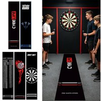 34*300cm Dart Board Mat Non-Slip Portable Floor Protection With Throw Line Protective Dart Mat For Game Room Recreation Sports