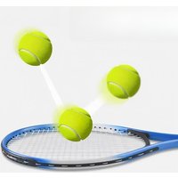 1/5Pcs Tennis Micro Bullet Tennis Pet Interactive Self Hi Ball Wear Resistant and Bite Resistant Training Toy Dog Training Ball