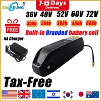 Hailong Batterie Velo 48 V Elektrofahrrad Chamrede 36 52 V 60 72 V 48 V 20 30 35 40 50 60 Ah 2000 W Bicicleta El Sengica Lithiumbatterie