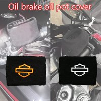 For Harley Davidson PA1250 Softail Sportster VRSC Touring X48 883 1200 Street Front Fluid Oil Brake Reservoir Sock Cover