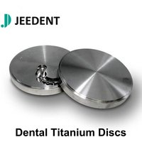 JEEDENT GR2/5 Dental Titanium Disc 98mm - Titanium Alloy CAD CAM Material for Implant Abutments & Dental Lab Use