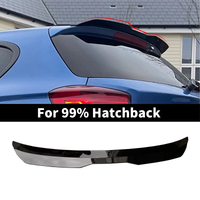 99cm Sport Universal Rear Trunk Spoiler Roof Wing Tail Trim Facelift Splitter Air Deflector Dam For 99% Hatchback Cars Tuning