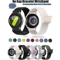 Sports Nylon Loop Strap for Samsung Galaxy Watch 7/FE/6/5/4 40/44mm No Gap Bracelet Wristband Galaxy Watch 6-4 Classic 47mm 46mm