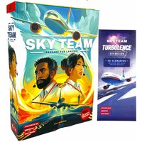 Sky Team Base Game + Expansion – SDJ Award Winning Strategy Game for 2 Players, Deluxe Big Box Edition, Great as Birthday Gift