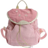 Korean Style Outdoor Drawstring Backpack Dopamine Color Travel Fruit Nylon Backpack Large Capacity Book Bag Hiking Shoulder Bag