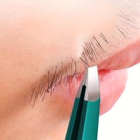 1High-precision flat tweezers with storage box,Suitable for hair removal for both men and women、Trimming the beard、Eyebrow shapi