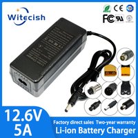 12.6V 5A Lithium Battery Charger for 3S 18650 Li-ion Packs (12V) EU/US/UK/AU Plug High Quality Charger