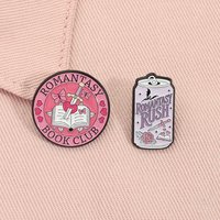 Romantasy Book Club Enamel Pins Fantasy Lover Bookish Romantasy Rush Brooches Lapel Badge Jewelry Accessories Gifts for Friends