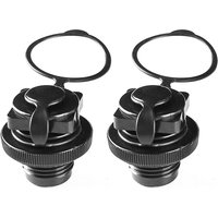 2 Pcs Safety Air Valve Nozzle Air Valve Inflatable Boat Spiral Air Plugs Air Valve Replacement For Inflatable Boat Kayak Raft
