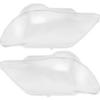 1 Paar transparente Scheinwerferabdeckungen für BMW 7er-Reihe E65 E66 2005 2006 2007 2008, links und rechts.