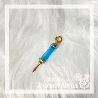 Game Anime Genshin Impact Fatui II Dottore Cosplay Auricular Needle Ear Clip Stud Eardrop Widget Halloween Xmas Gift Accessory