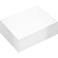 Clear Acrylic Sheet Plexiglass Panel Transparent Plastic Board for Craft,Display Project,Wedding Sign,Laser Cutting,Engrave