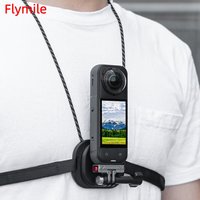 Neck Hold Magnetic Mount for DJI Action 6/Insta360 X5/GoPro13 12/Osmo 360 Quick Release Strap Hanging Bracket Camera Accessories