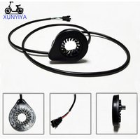 Electric bicycle pedal assist sensor, dual Hall effect sensor PAS, 12 magnetic,SM plug, 3-pin,electric bicycle accessory.
