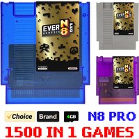 1500 in 1 FC N8 Pro Game Card With 4G TF Card China OSV13 Version For Family Computer NES Drive 8-Bit US Video Game Console