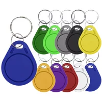 5YOA 50pcs 13.56MHz Rewriteable 0 Block UID Tag RFID UID Keyfobs Rewrite Copier Writer Duplicator Copy IC Card