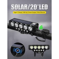 AliExpress XIWANGFIRE 15LED Bike Light with 120DB Bell, USB Rechargeable Bicycle Headlight, 18650 Battery & Handlebar Mount, Waterproof Cycling Gear