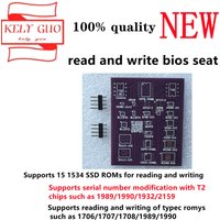 notebook T2 Chip Read Write Bios Support 15 1534 SSD ROM 1990 Type C Rom Small Read Write Bios for OS X Laptop CH341