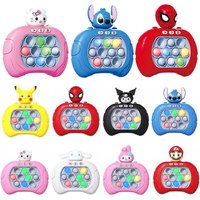Stitch Smile Quick Push Game Pop Up Fidget Bubble Electronic Pop it Pro Game Lightweight Anti-Stress Toy Adult Children Gift