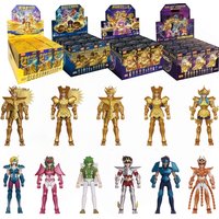 Blokees Saint Seiya Building Blocks Gold Zodiac Signs Saints Shaka Saga Aphrodite Shun Ikki Action Figures Assembly Toy FansGift