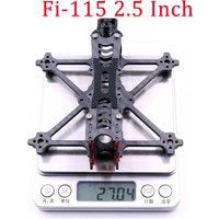 SoloGood Fi-115 2.5 Inch 65MM Propeller Toothpick Frame Kit RC Drone FPV Racing Quadcopter Support1103 1104 1206 Brushless Motor