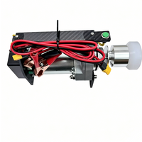 Heavy-Duty RC Engine Starter, 30A Current, The Master Starter 12V 9AH Battery Powered for Helicopters & Airplanes