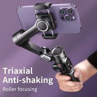 AOCHUAN 3-osiowy ręczny stabilizator gimbala SmartXE do smartfona dla iPhone'a Android AI śledzenie twarzy TikTok Vlog