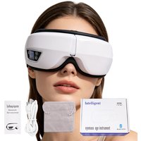 Eye Massage Device Vibration Airbag Pressure Eye Massager Bluetooth Music Relax Fatigue Eye Care Improve Sleep Tools Foldable