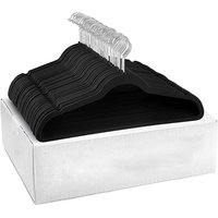Velvet Hanger, Heavy Duty Non-Slip Hanger for Coat Pants and Formal Wear, Space Saving Garment Felt Hanger
