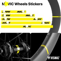 AliExpress NONE Vismaz Road Bike Wheel RIM Stickers MTB Wheel Hubs Vinyl Decals