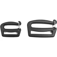 G Hook Webbing Buckles Quick Release Hardware DIY 25/38mm Backpack Bag Clips for Luggage Sack Hiking Backpack Strap Outdoor