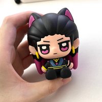 New Style Valorant Series Sitting Figurine, High-Grade PVC Material, Desktop Character Figure