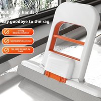 Self-Squeezing Desktop Mops Handheld Sponge Mop for Home Bathroom Kitchen Foldable Tabletop Scrubber Mini Cleaning Tools