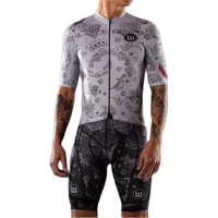 Wattie ink Cycling Suit Men Bike Jersey Set Classic Road Bicycle Uniform Ciclismo Short Sleeve MTB Team Racing Bike Clothes Set