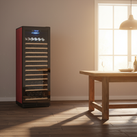 Electronic Ice Mini Fridge Wine Cooler Wine Fridge 320L 120 Bottles Wine Refrigerator