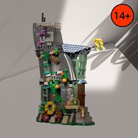 2026 Modular Building Bricks New Luna Lovegood's House Architecture Model Home Decor Toys for Friends