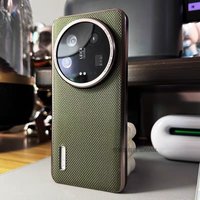 Case For Xiaomi 14 Ultra 13 12S 15Ultra 5G Nylon Woven Matte Leather Skin-friendly Cover For Mi 15 Ultra 14 13 12 Luxury Bumper